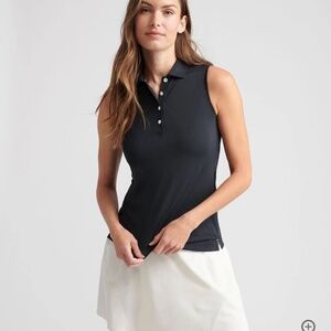 Peter Millar Sport Mesh Sleeveless Polo